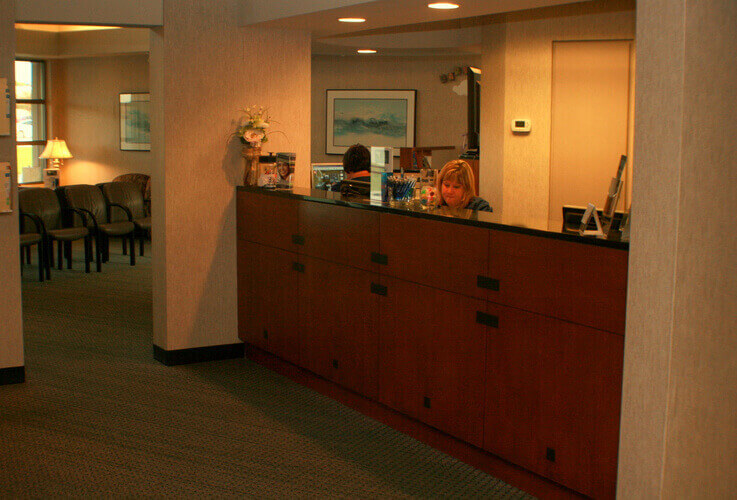 front desk